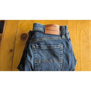 Lucky Brand 121 Slim Straight Mens Jeans Dark Wash Denim 30x30 RN 80318